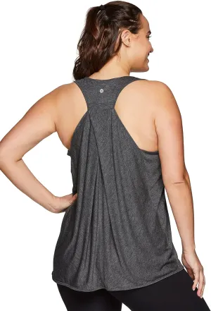 RBX Active Women's Plus Size Sleeveless Relaxed Fashion Workout Yoga Tank Top