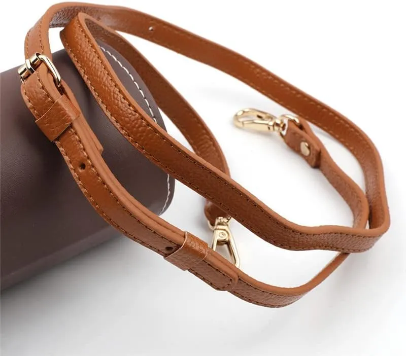 Replacement Adjustable PU Leather Shoulder Strap for Crossbody Bag Briefcase Messenger Bag Shoulder Bag Purse for Women