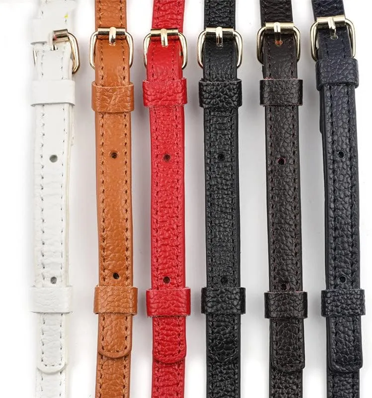 Replacement Adjustable PU Leather Shoulder Strap for Crossbody Bag Briefcase Messenger Bag Shoulder Bag Purse for Women