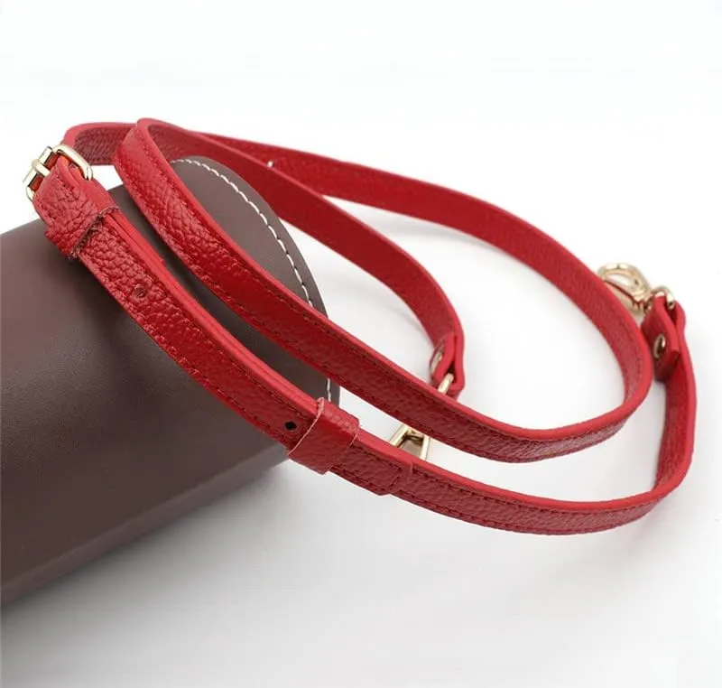 Replacement Adjustable PU Leather Shoulder Strap for Crossbody Bag Briefcase Messenger Bag Shoulder Bag Purse for Women