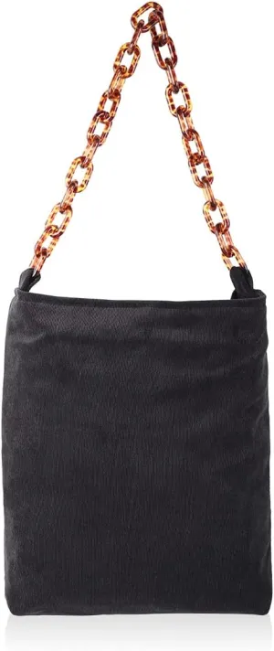 RIAH FASHION Versatile Vegan Leatherette Tote Bag - Faux Leather Purse Canvas Shoulder Strap, Leopard, Snake Print Shopper