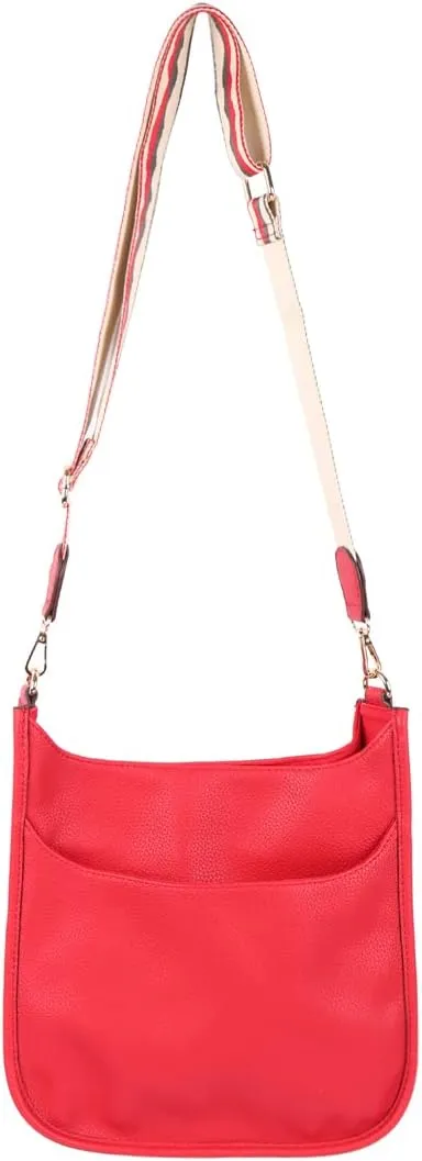 RIAH FASHION Versatile Vegan Leatherette Tote Bag - Faux Leather Purse Canvas Shoulder Strap, Leopard, Snake Print Shopper