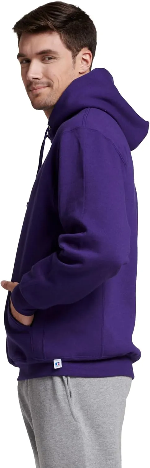 Russell Athletic Men's Dri-Power Fleece Hoodies, Moisture Wicking, Cotton Blend, Relaxed Fit, Sizes S-4x