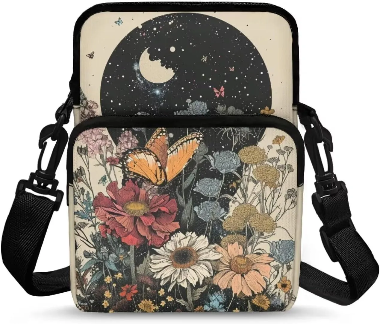 Small Crossbody Bags for Women Men Small Messenger Bag Purses Fanny Pack Wallet Bag Coin Purse Backpack Handbag