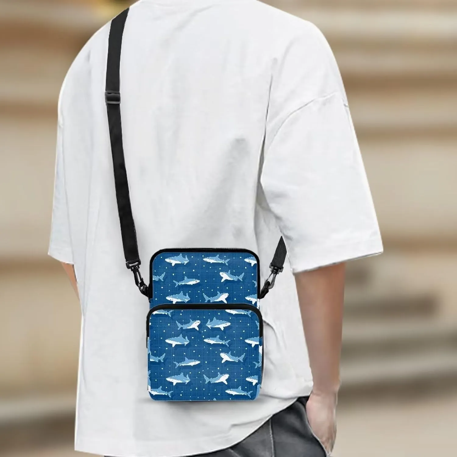 Small Crossbody Bags for Women Men Small Messenger Bag Purses Fanny Pack Wallet Bag Coin Purse Backpack Handbags