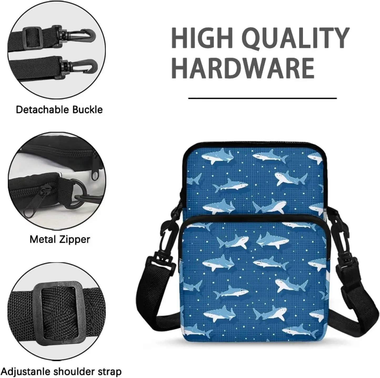 Small Crossbody Bags for Women Men Small Messenger Bag Purses Fanny Pack Wallet Bag Coin Purse Backpack Handbags