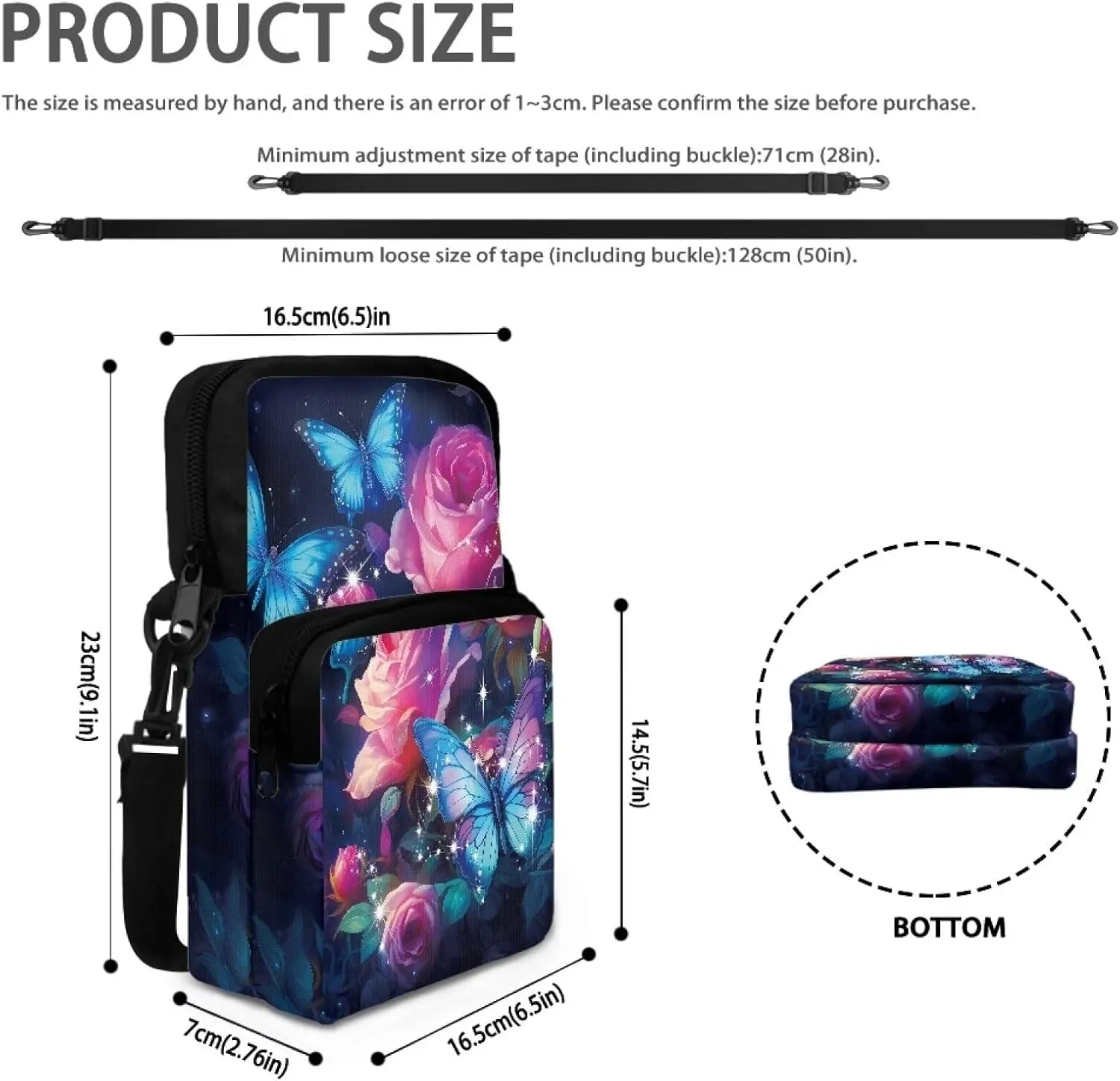 Small Crossbody Bags for Women Small Sling Bag Purses Fanny Pack Wallet Bag Coin Purse Backpack Handbag
