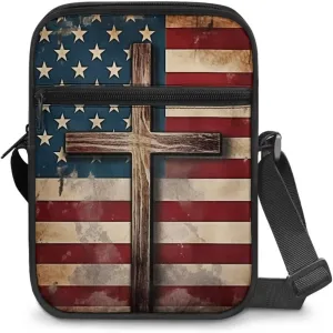 Small Messenger Bag Small Crossbody Bags for Women Men Sling Bag with Adjustable Strap and Pockets