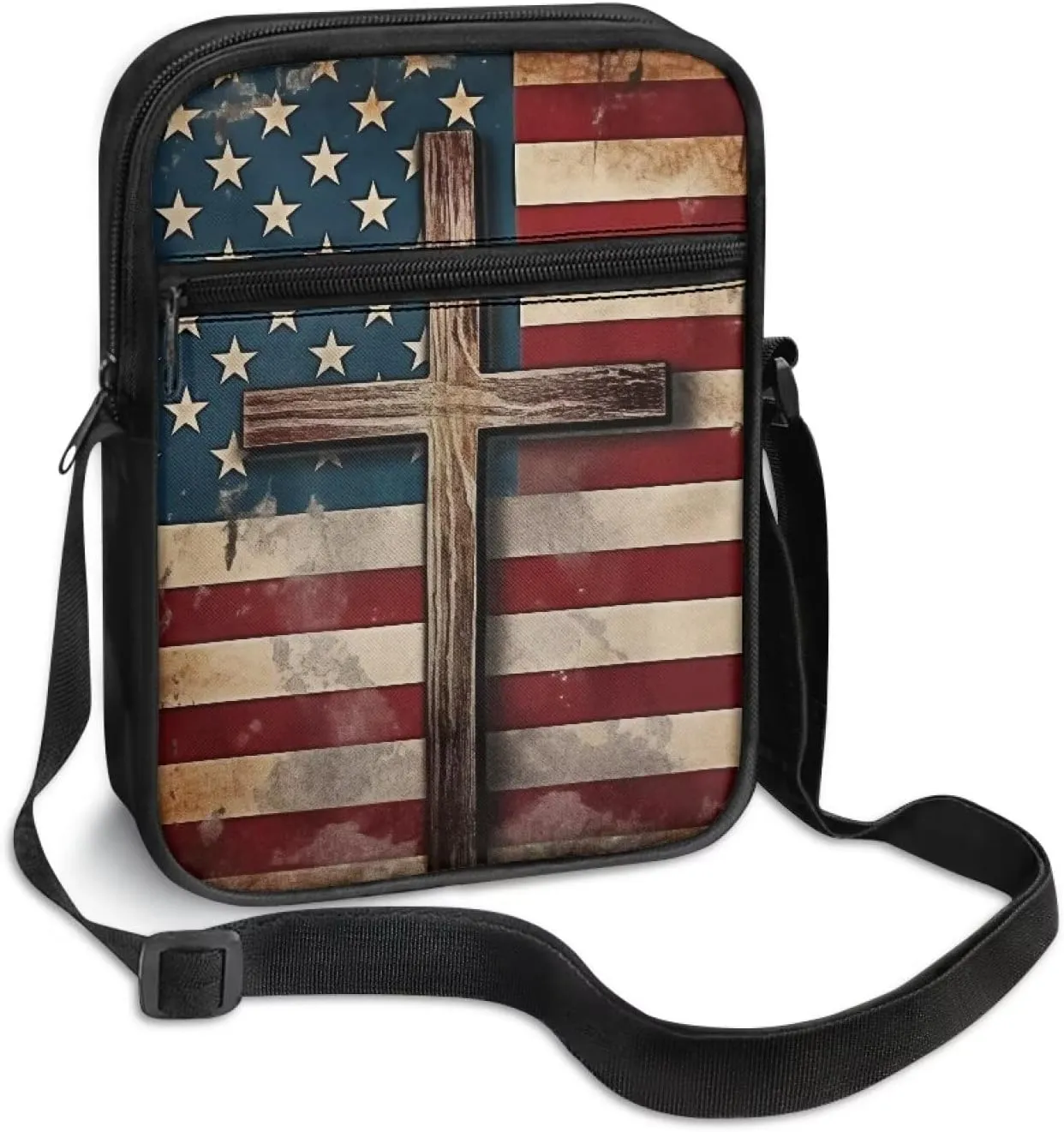 Small Messenger Bag Small Crossbody Bags for Women Men Sling Bag with Adjustable Strap and Pockets