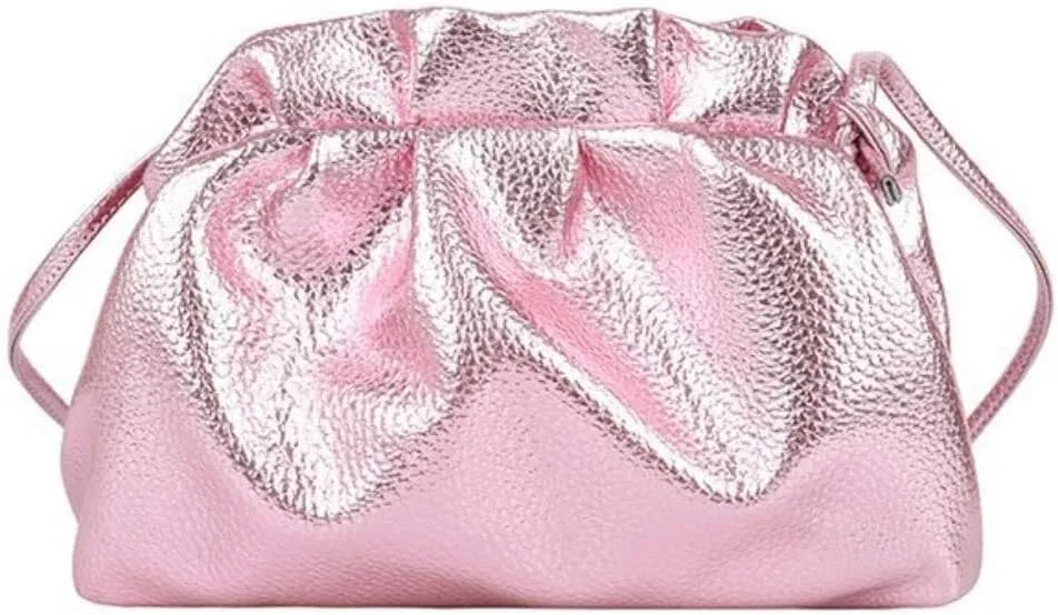 Small Purses for Women Trendy Aesthetic Bag Purse Metallic Crossbody Hobo Shoulder Bags Wallets