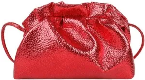 Small Purses for Women Trendy Aesthetic Bag Purse Metallic Crossbody Hobo Shoulder Bags Wallets