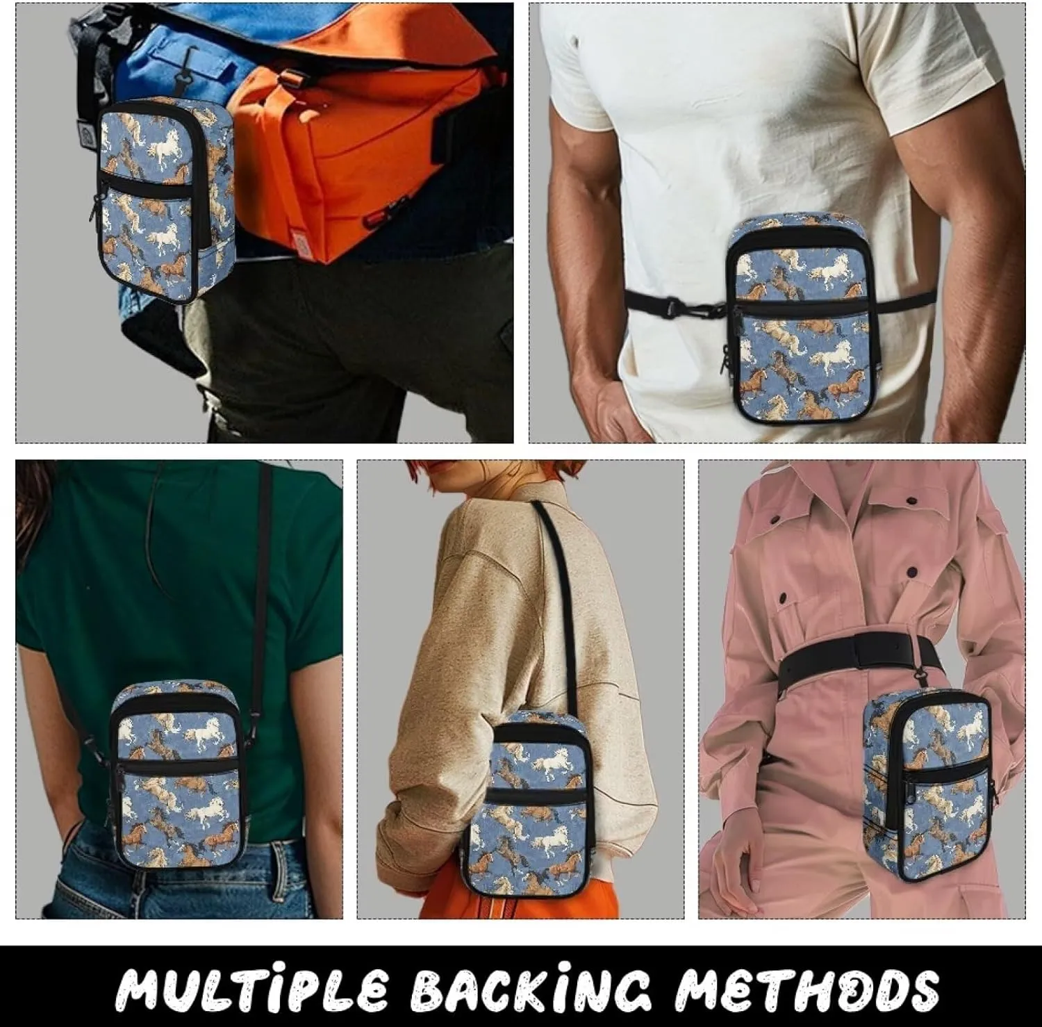 Small Sling Bag for Women Crossbody Purse Crossbody Bag Fanny Pack Crossbody Casual Shoulder Bag