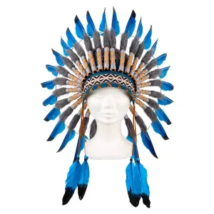 Souza Navanjo Indian Headdress Blue