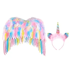 Souza Wings   Head Band Unicorn Set (1 set)