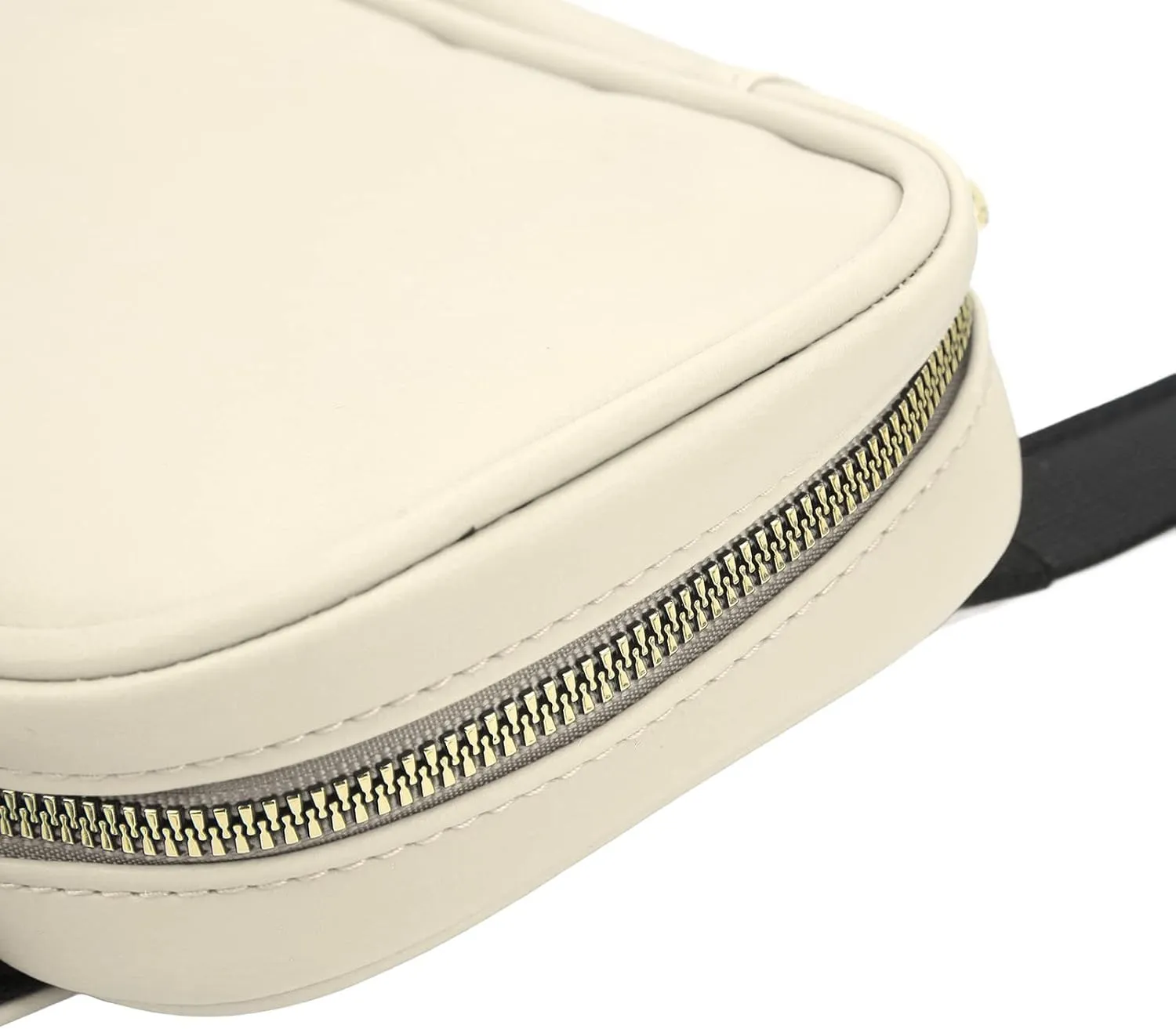Thigh Harness Leg Bag, Non Slip Waterproof Versatile PU Leather Women Thigh Harness Leg Bag for Running (Beige)