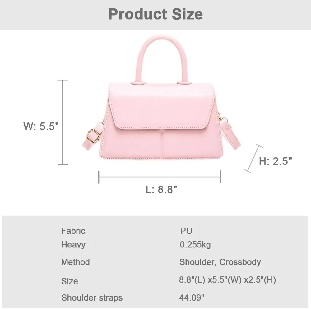 Top Handle Satchel Purses for Women Satchel Bags for Women Fashion Crossbody Bags for Girl Shoulder Bag Purse