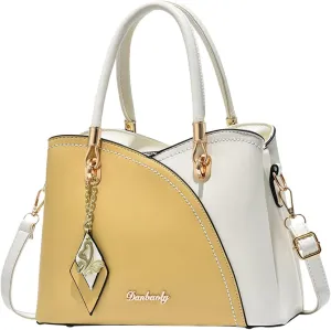 Tote Bag For Women Color Block Women Hobo Handbags Large Capacity Plaid Middle Shoulder Messenger Bag For Daily Work Q