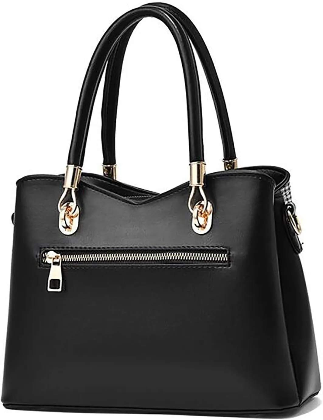 Tote Bag For Women Color Block Women Hobo Handbags Large Capacity Plaid Middle Shoulder Messenger Bag For Daily Work U