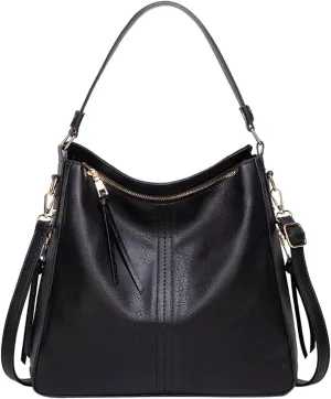 Totes For Storage Hobo Handbags Large Designer Ladies Bag Bucket Purse Faux Leather For Shopping Travel