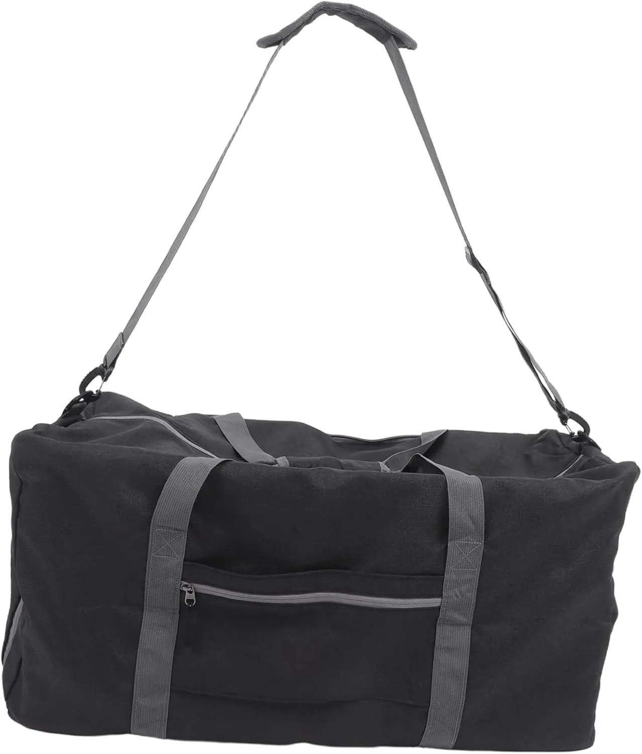 VALICLUD Portable Travel Duffel Bag Foldable Heavy Duty Duffle Bag with Shoes Compartment Versatile Gym Bag for Men Women for Travel and Sports Activities