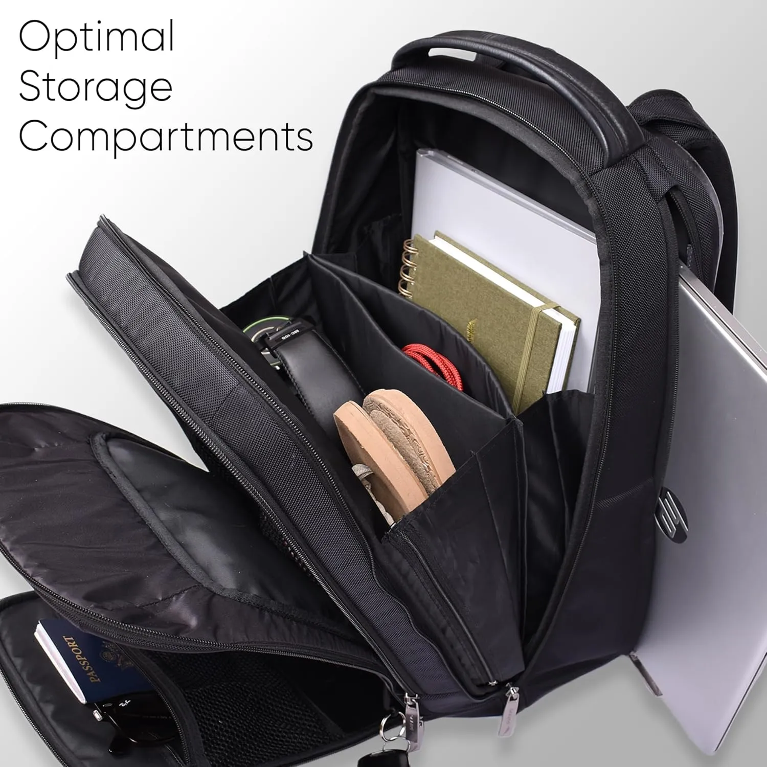 Venture Full Laptop Backpack, Durable, Sleek, Flight Approved, Fits Up to 17" Laptop, Breathable, Lightweight (Blue, Full)