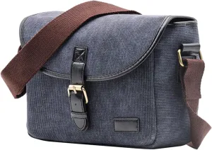 Versatile Camera Bag Pouches for Outdoor Photography, Water Resistant Canvas Camera Case, Fit Lenses and Batteries