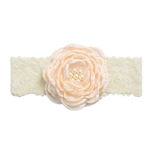 Vintage Flower Headband Baby Girls Headwraps Newborn Photography Props