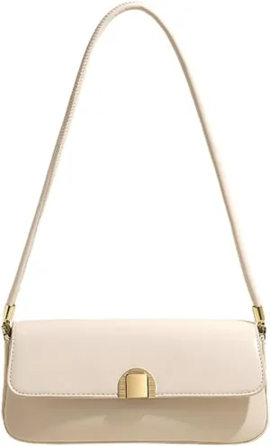 Vintage Trendy Purses for Women 2025 Aesthetic Hand Bags PU Leather Shoulder Bag for Women Versatile Hobo Bag Square Bag