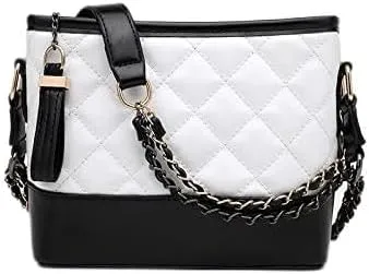 Women Handbags Shoulder Bags, Satchel Tote Bag, Women Luxury Handbags Women Bags Designer Crossbody Bags Female Handbag Ladies Shoulder Bag Tote Retro Handbag (Color : White)