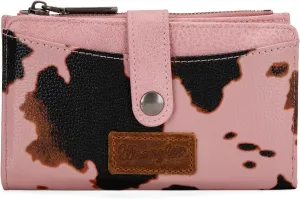 Wrangler Wallets for Women Slim Bifold Credit Card Holder
