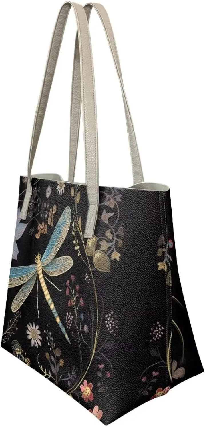 Xpyiqun Large Tote Bag for Women Leather Handbag Shoulder Purse Top-handle Bags